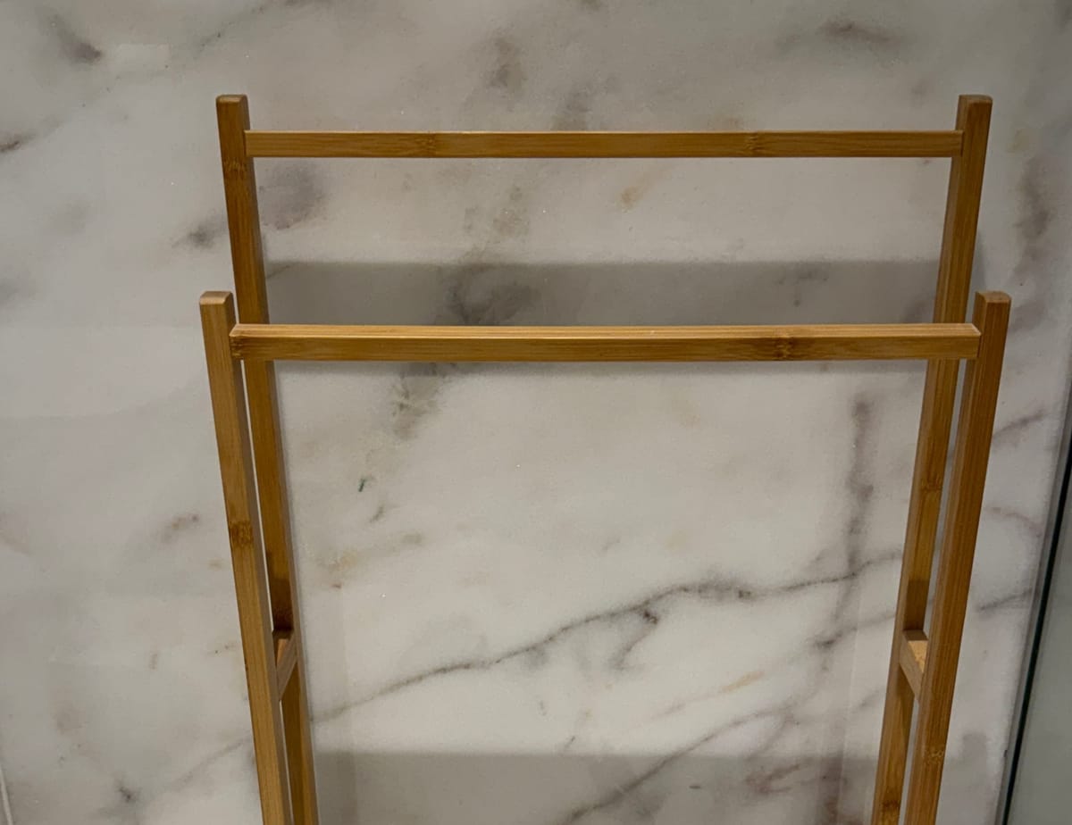 Bamboo Towel Rack